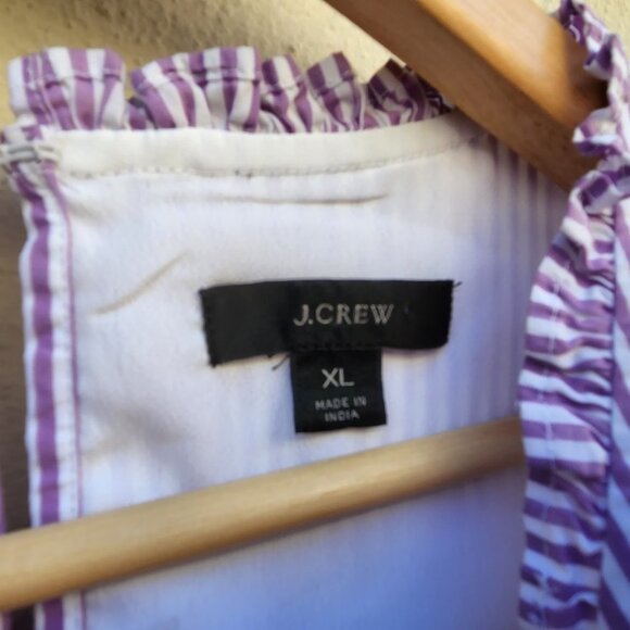 J Crew Tiered Ruffle Dress - Picture 5 of 6